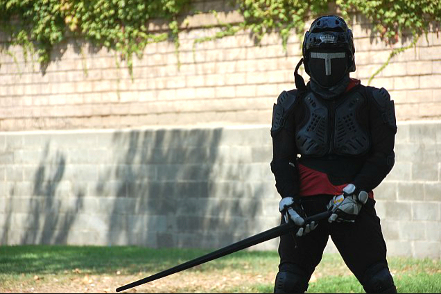 prepare for sparring