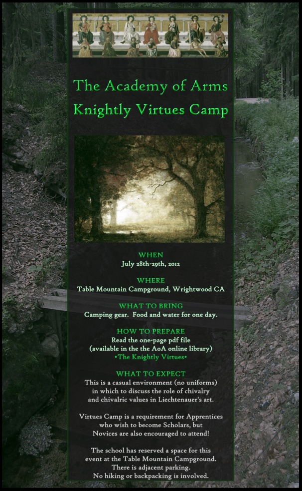 Academy of Arms Virtues Camp